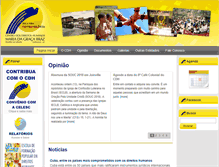 Tablet Screenshot of centrodireitoshumanos.org.br